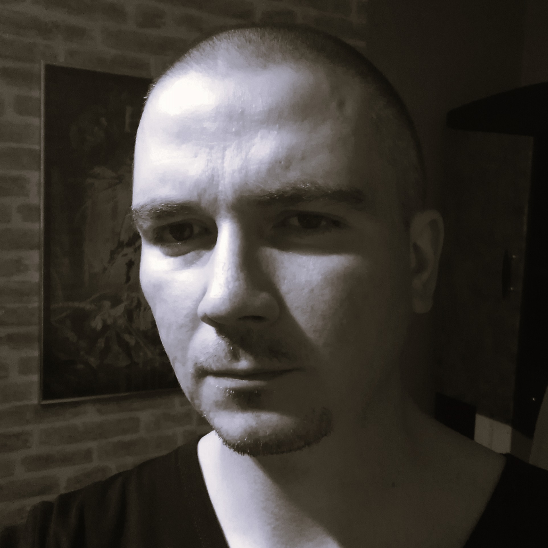 A portrait of Konstantin Glebow.